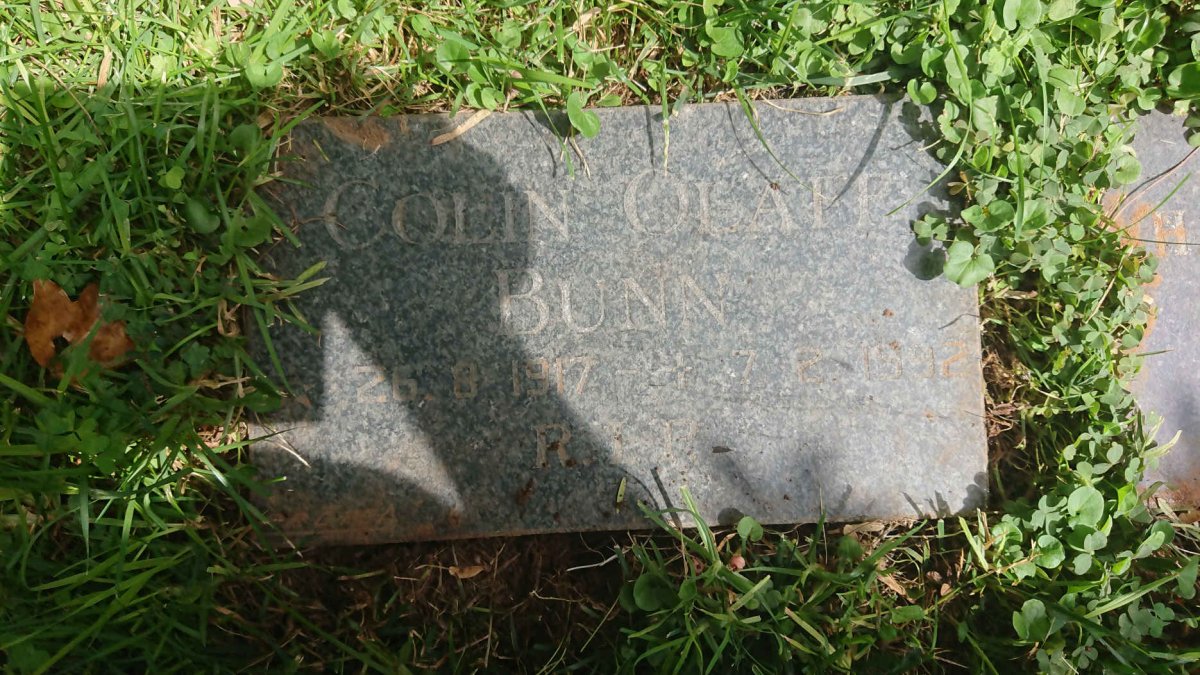 BUNN Colin OLAFF 1917-1992