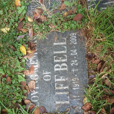 BELL Cliff 1919-2009