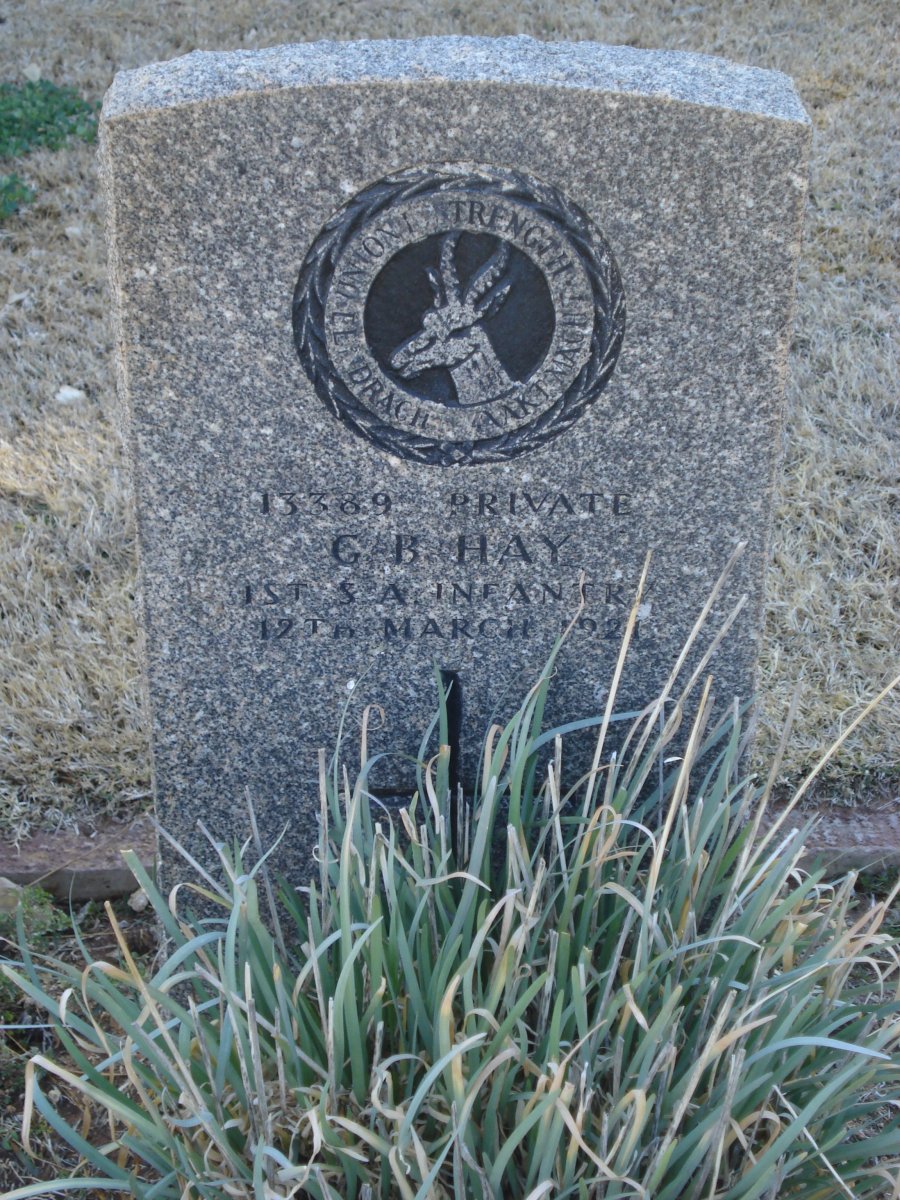 HAY G.B. -1921