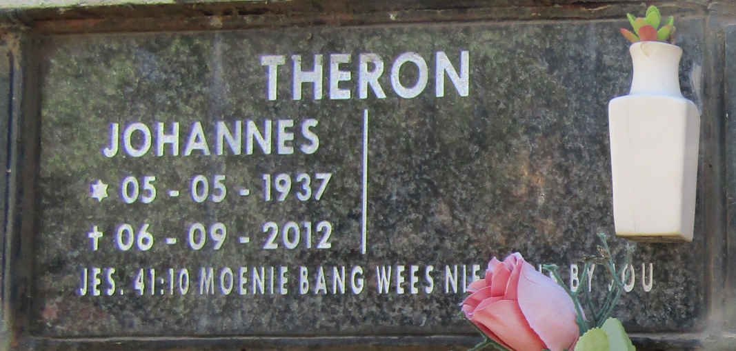 THERON Johannes 1937-2012