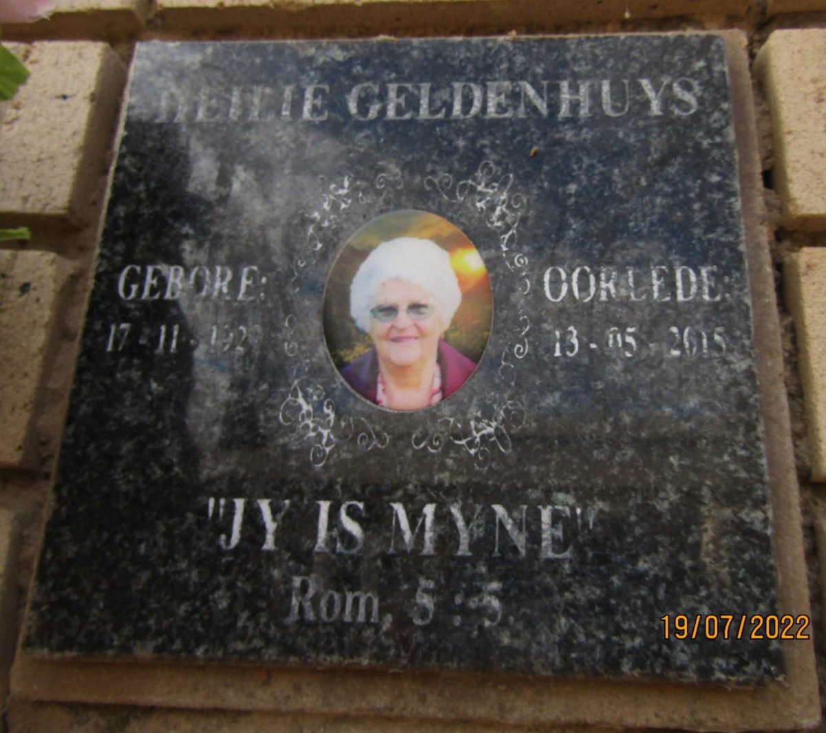 GELDENHUYS Nellie 1927-2015