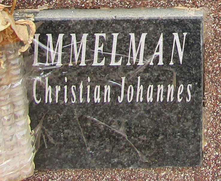IMMELMAN Christian Johannes