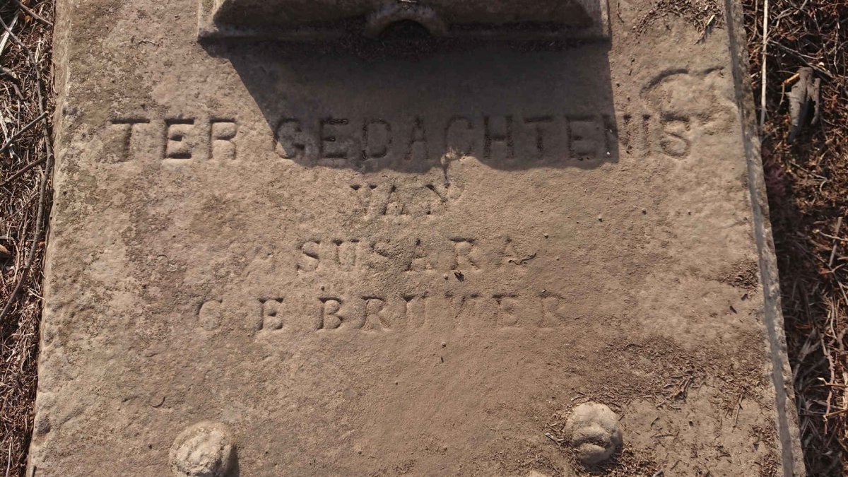 BRUWER Susara C.E. 18??-18?5 