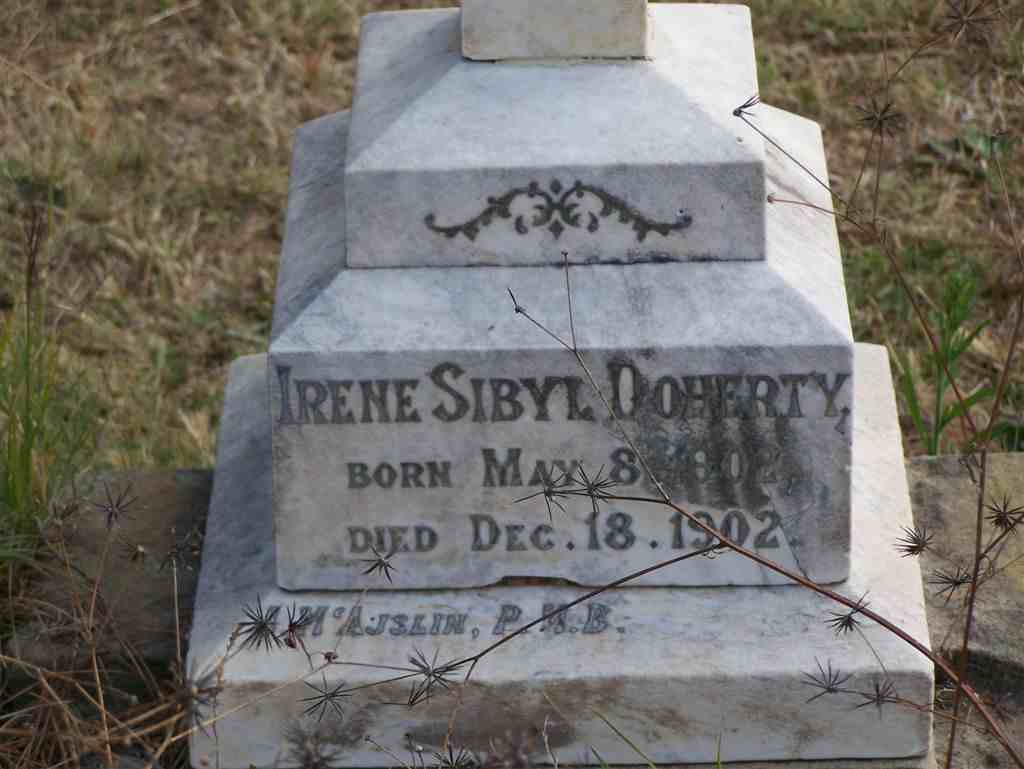 DOHERTY Irene Sibyl 1902-1902