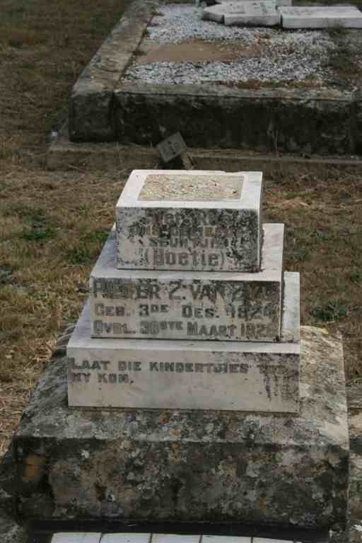 ZYL Pieter Z., van 1924-1928