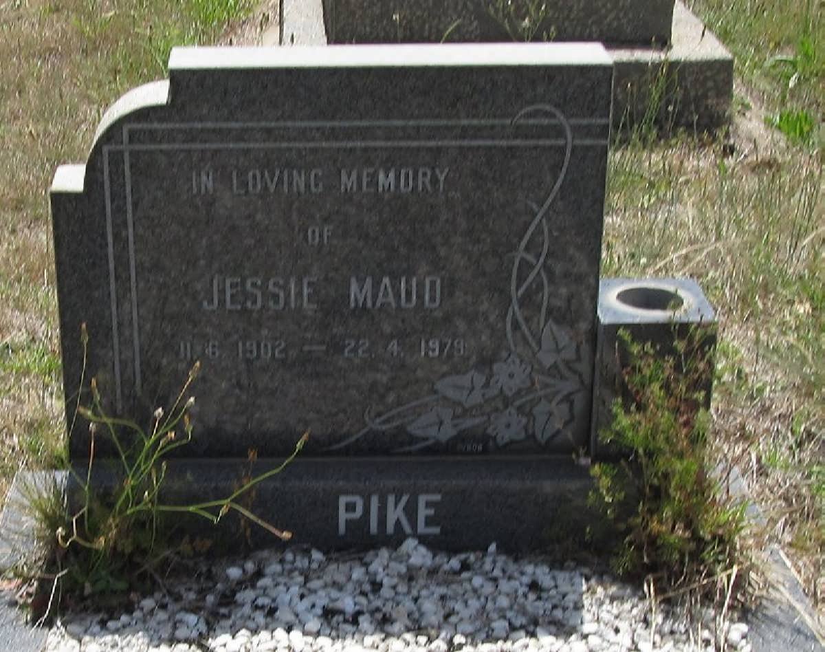 PIKE Jessie Maud 1902-1979