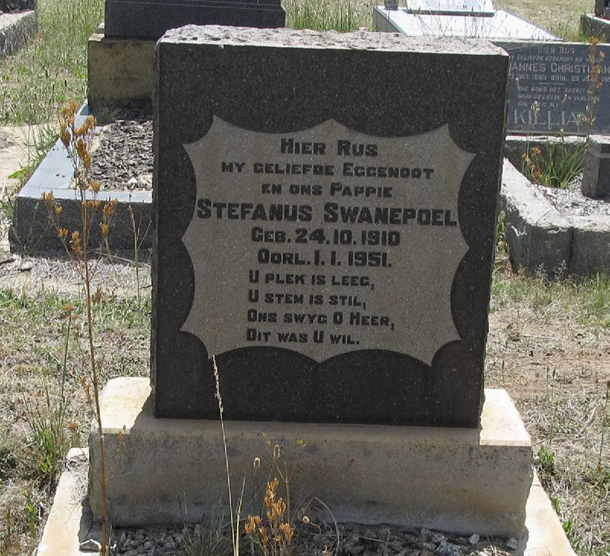 SWANEPOEL Stefanus 1910-1951
