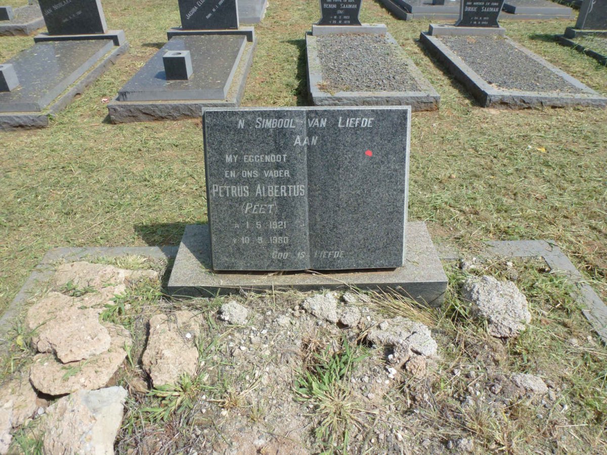 ? Petrus Albertus 1921-1980