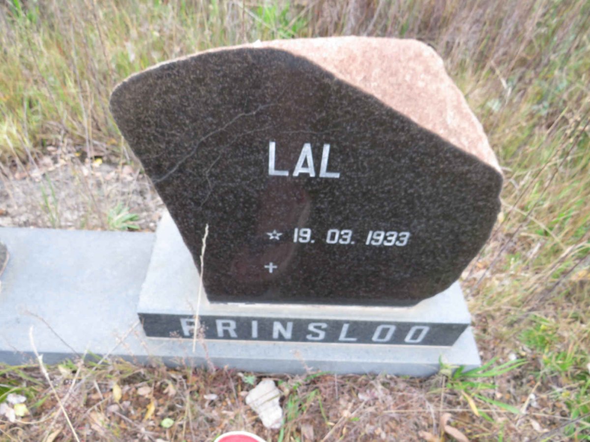 PRINSLOO Lal 1933-