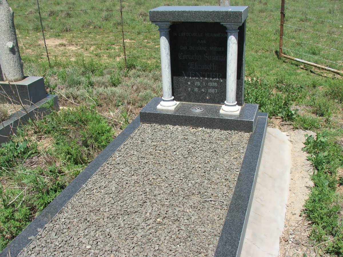 VENTER Cornelia Susanna Elizabeth 1935-1987