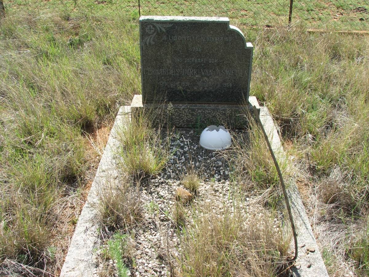 ASWEGEN Gerhardus Dirk, van 1891-1964