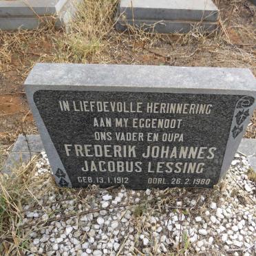 LESSING Frederik Johannes Jacobus 1912-1980