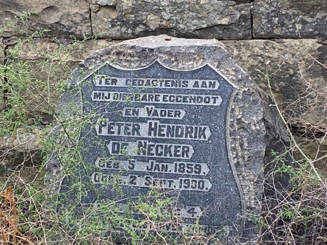 NECKER Peter Hendrik, de 1859-1930