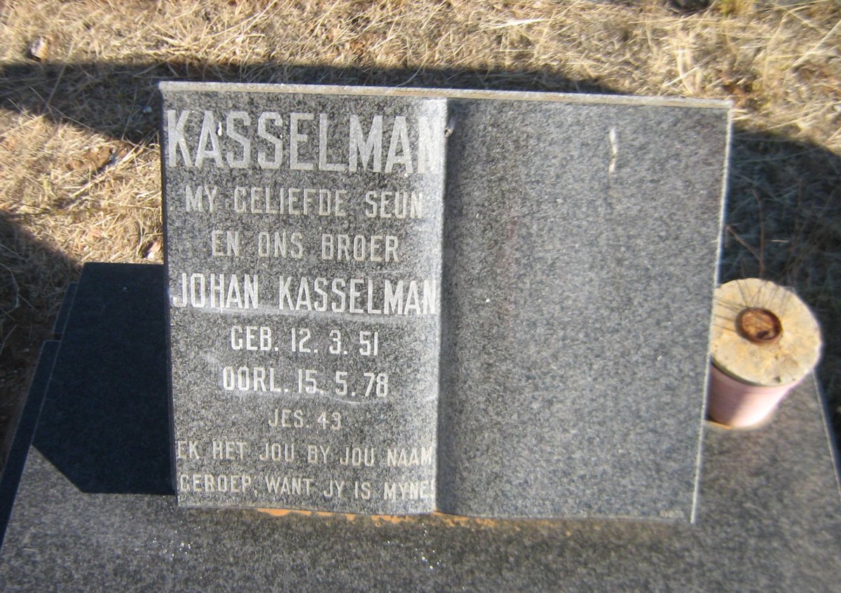 KASSELMAN Johan 1951-1978
