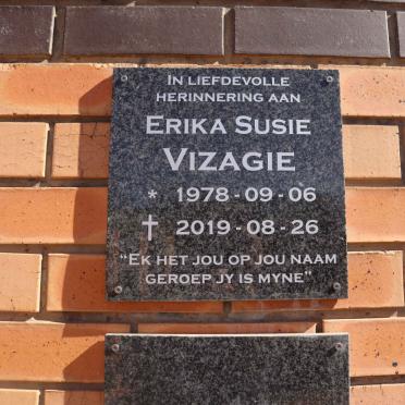 VIZAGIE Erika Susie 1978-2019