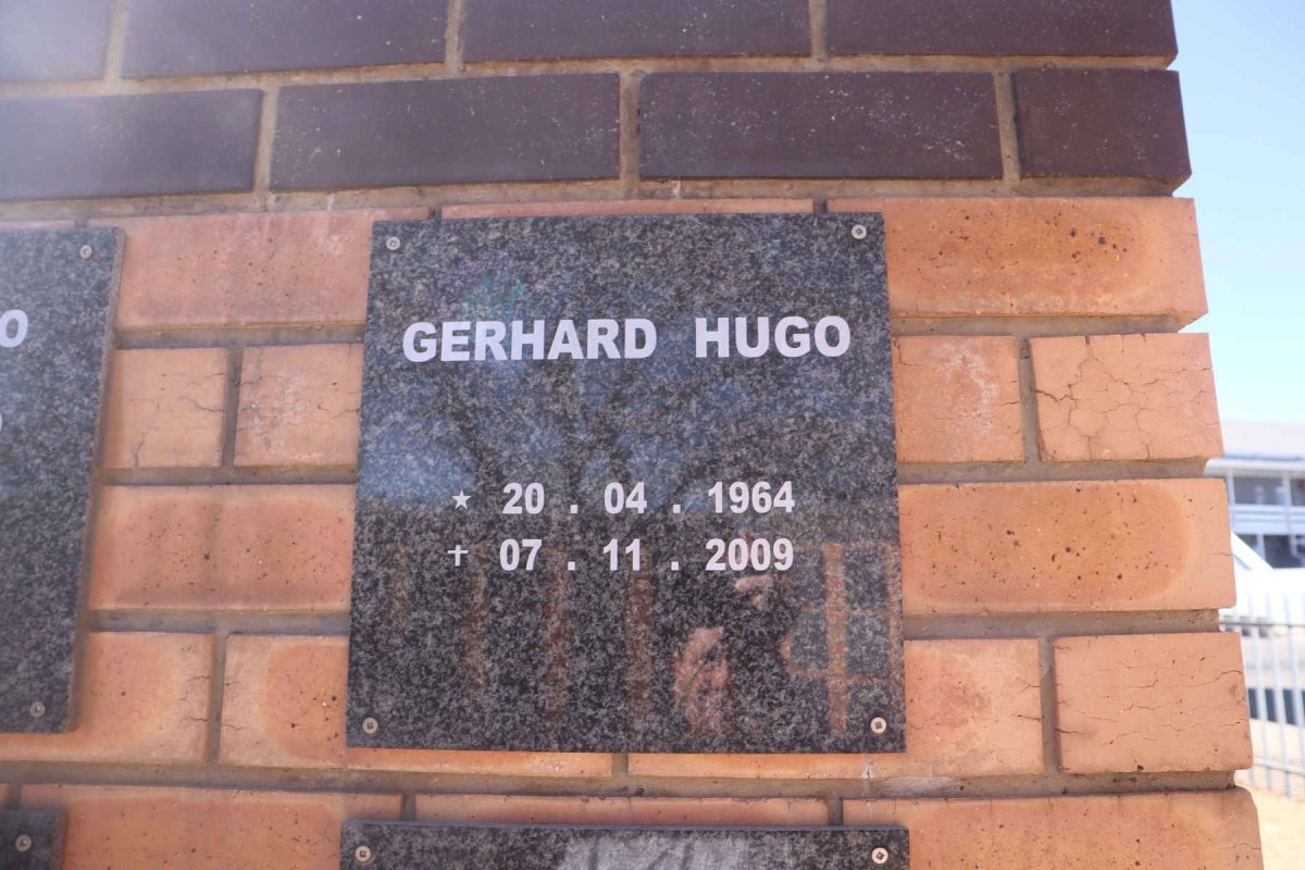 HUGO Gerhard 1964-2009