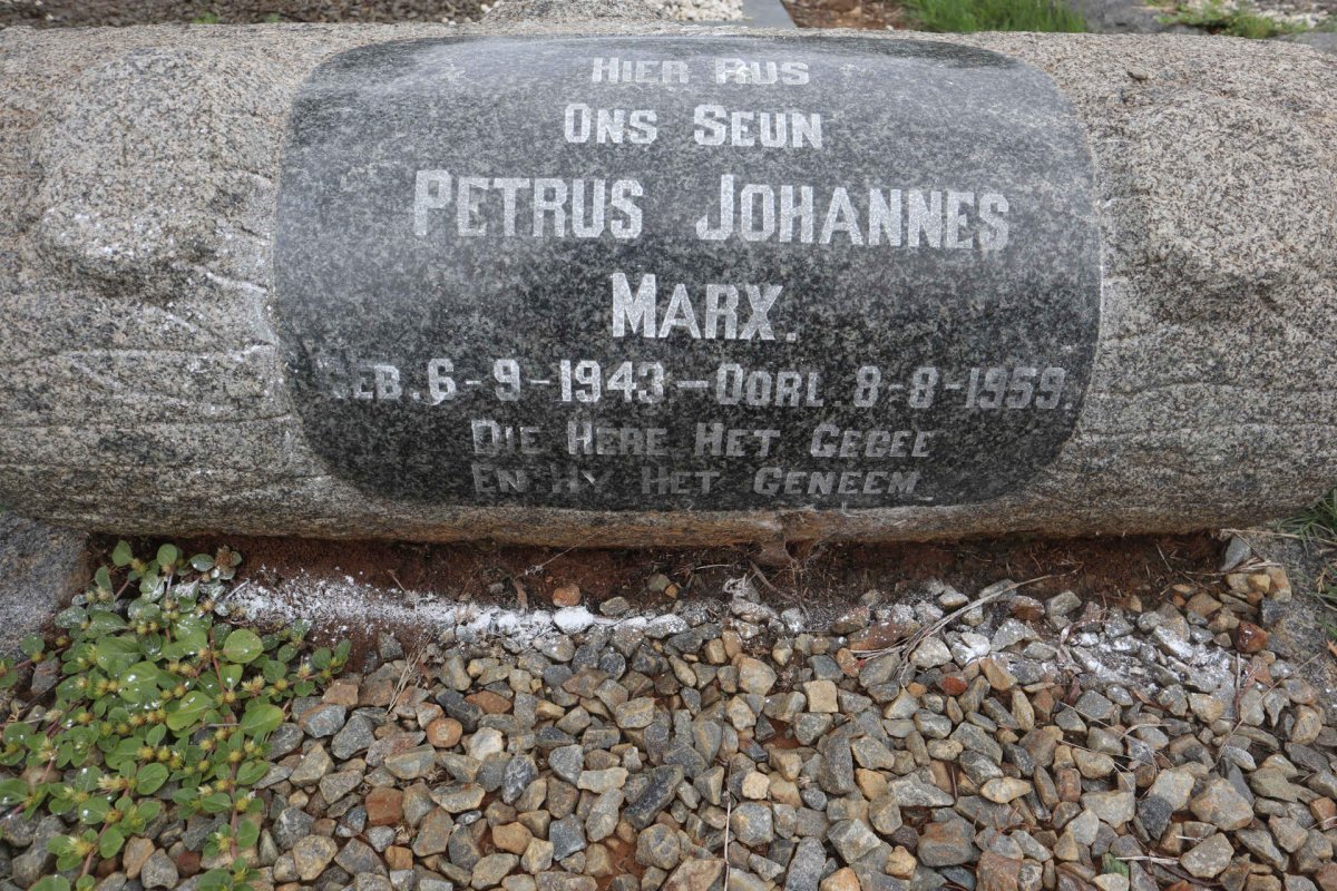 MARX Petrus Johannes 1943-1959