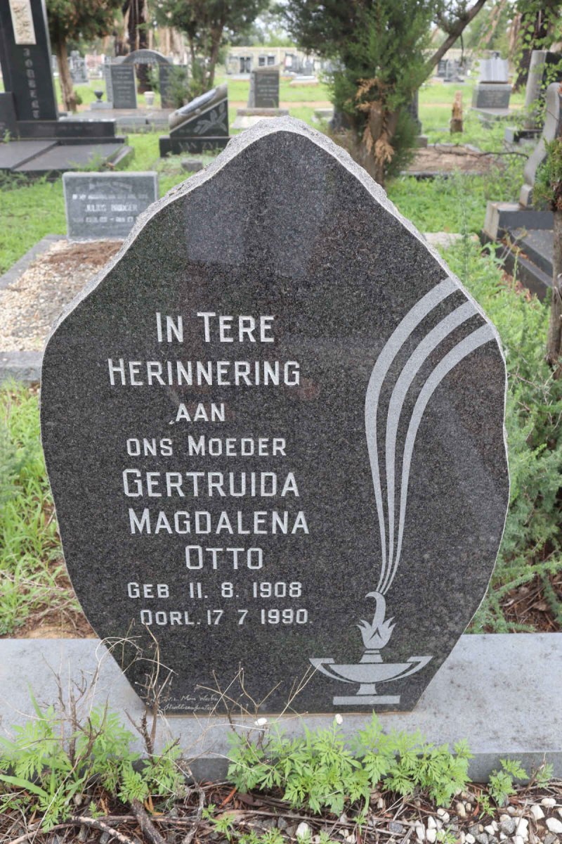 OTTO Getruida Magdalena 1908-1990