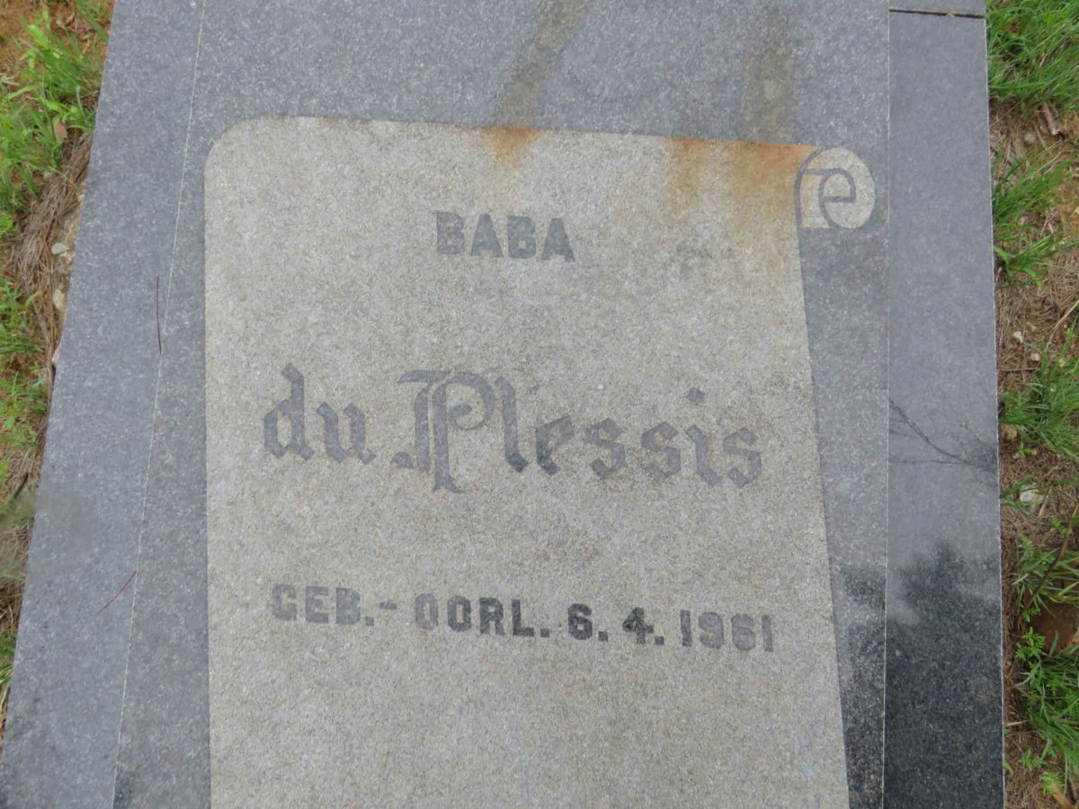 PLESSIS, du 1961-1961