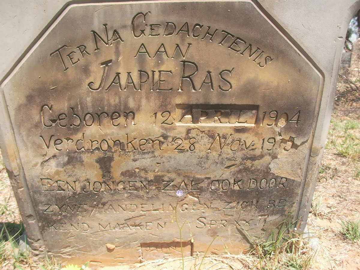 RAS Jaapie 1904-1915