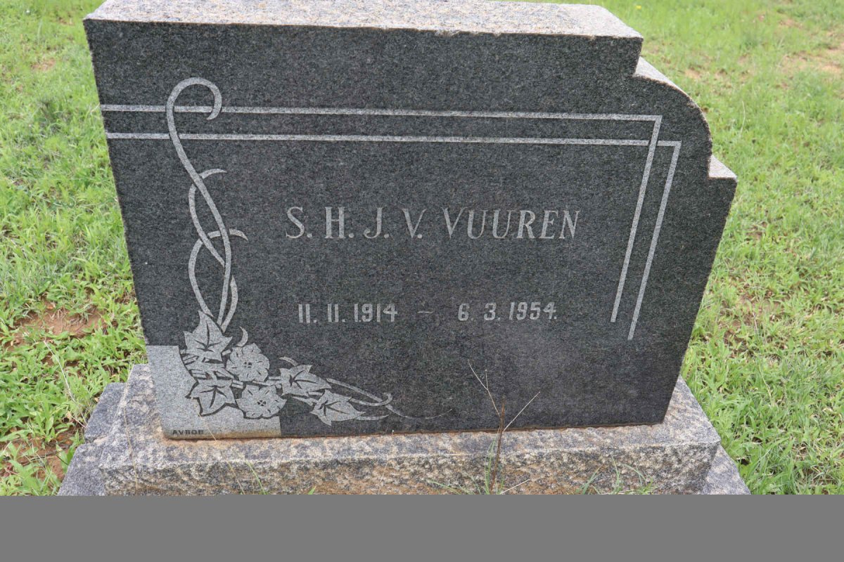 VUUREN S.H.J.V. 1914-1954