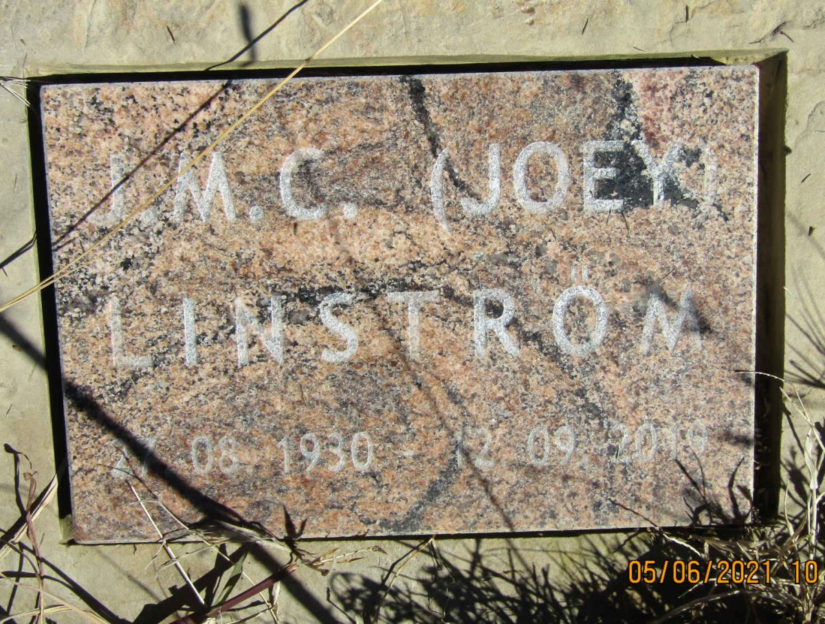LINSTROM J.M.C. 1930-2019