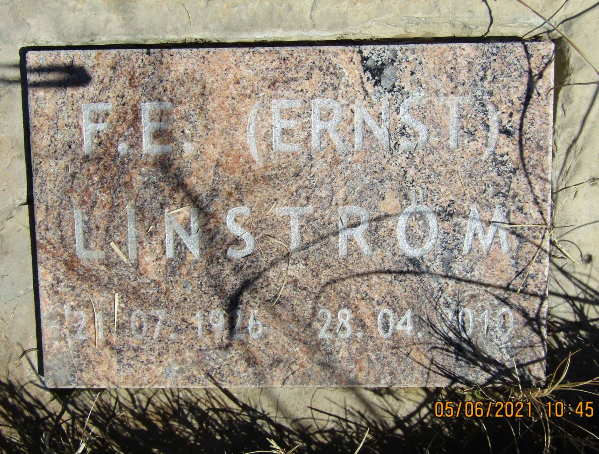 LINSTROM F. E. 1926-2010
