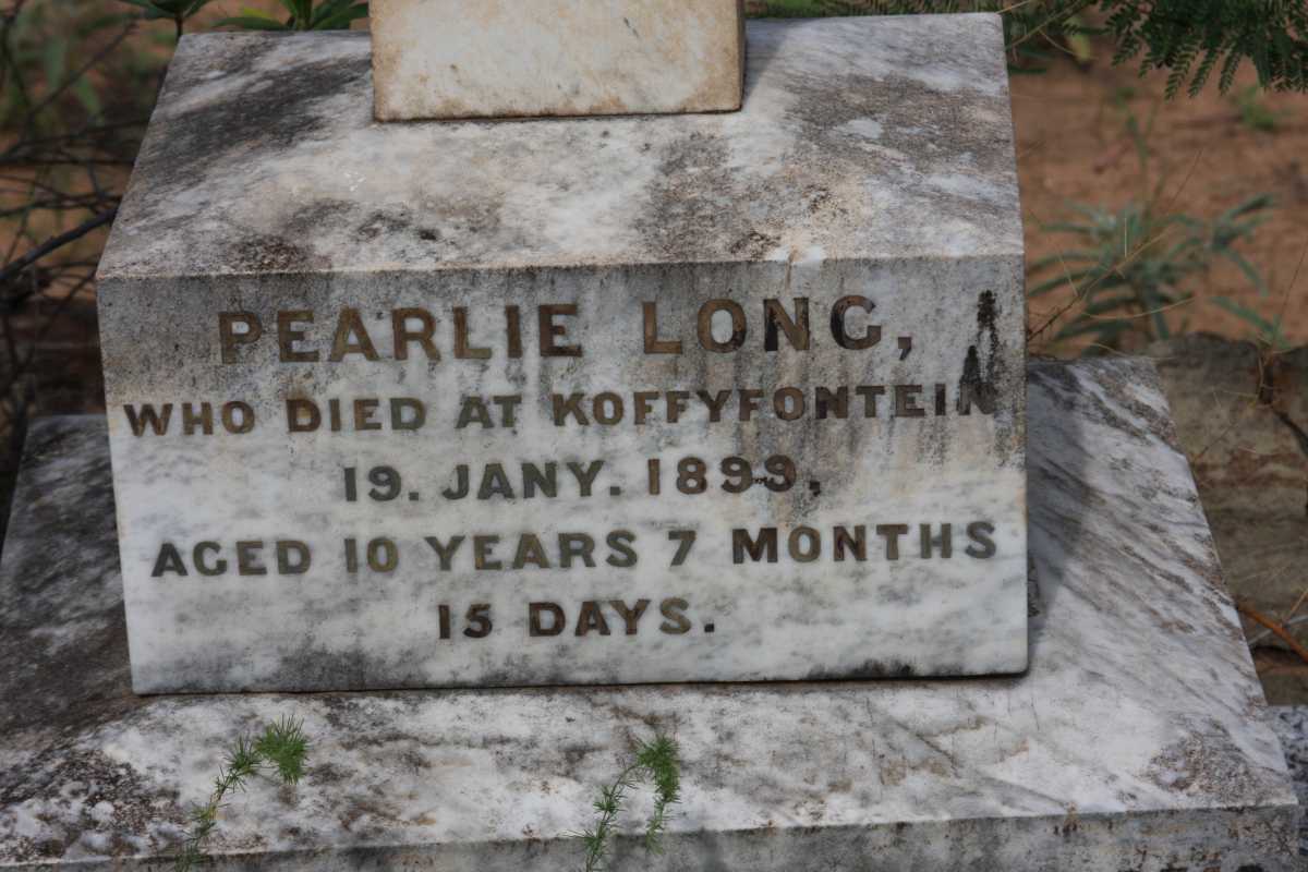 LONG Pearlie -1899