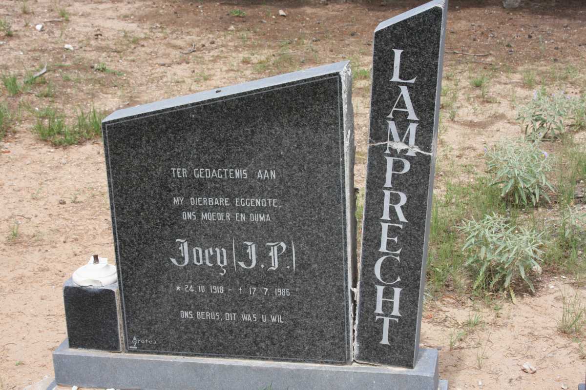 LAMPRECHT Joey J.P. 1918-1986