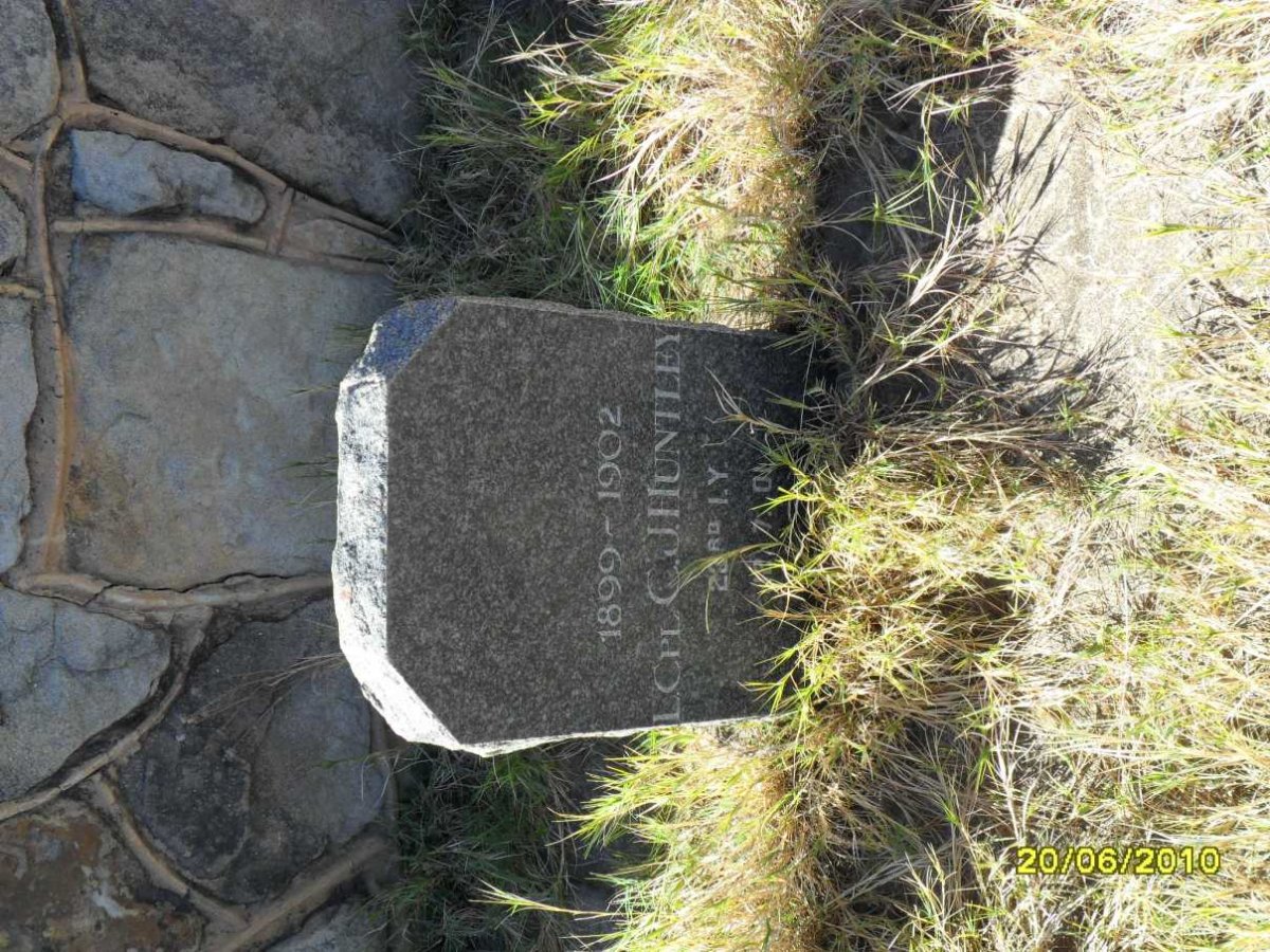HUNTLEY C.J. -1901