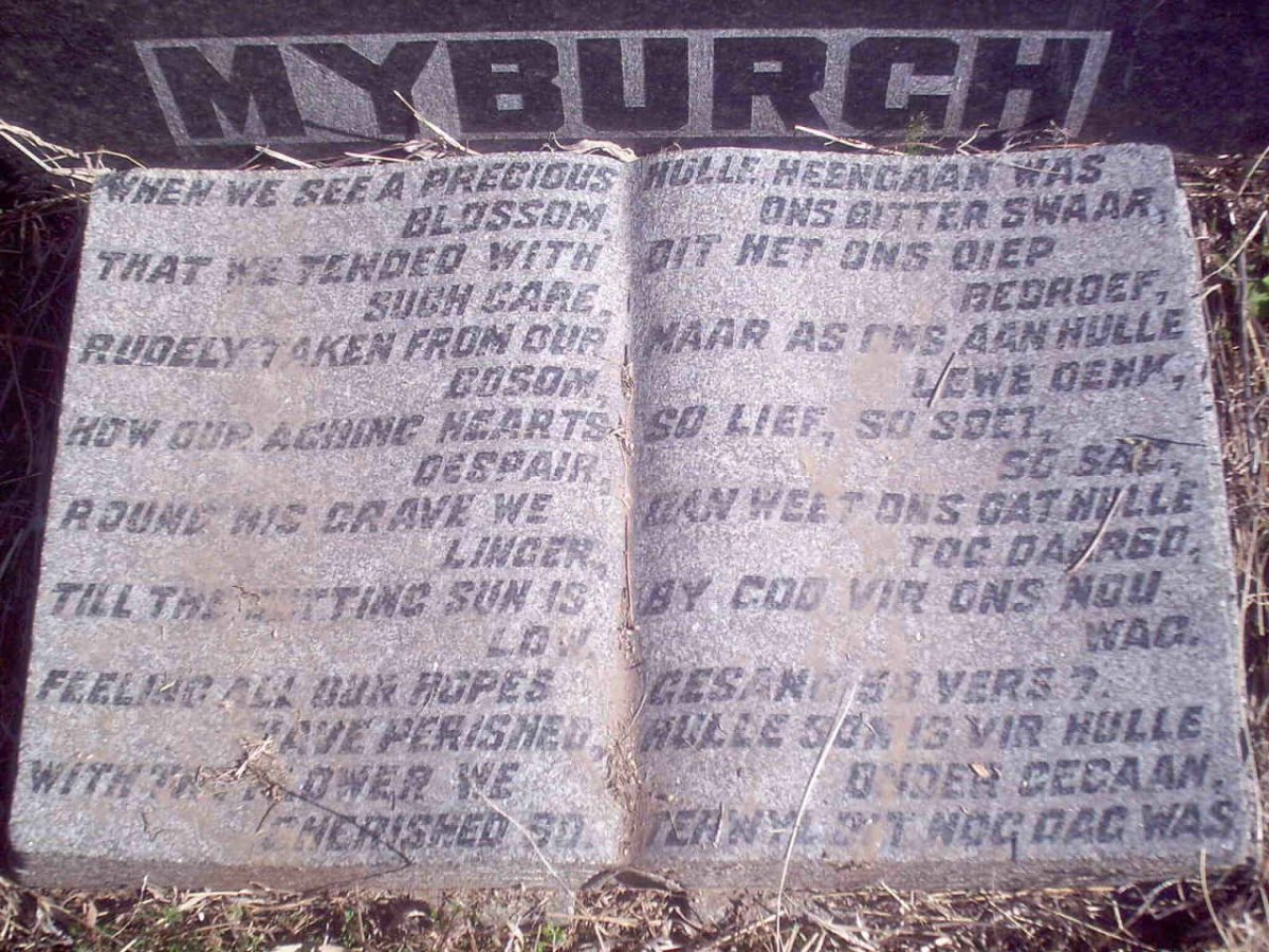 MYBURGH Johanna E.J.M. nee GROTS 1872-1945