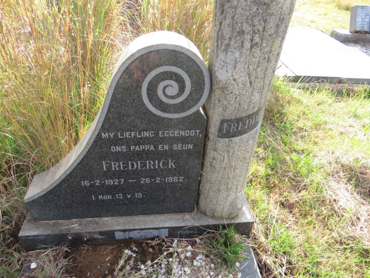 ? Frederick 1927-1962