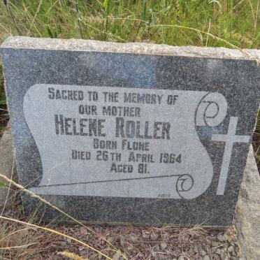 ROLLER Helene nee FLOHE -1964