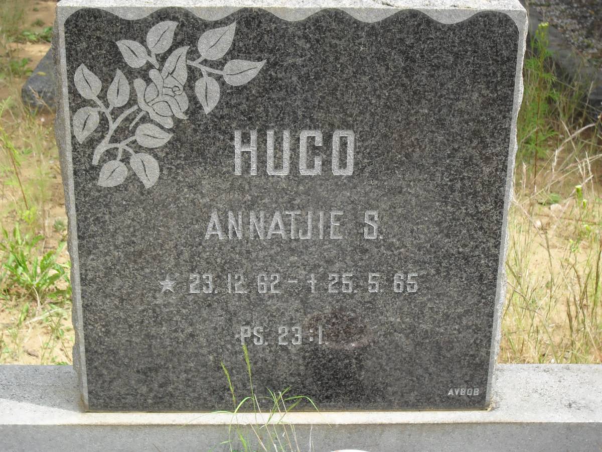 HUGO Annatjie S. 1962-1965