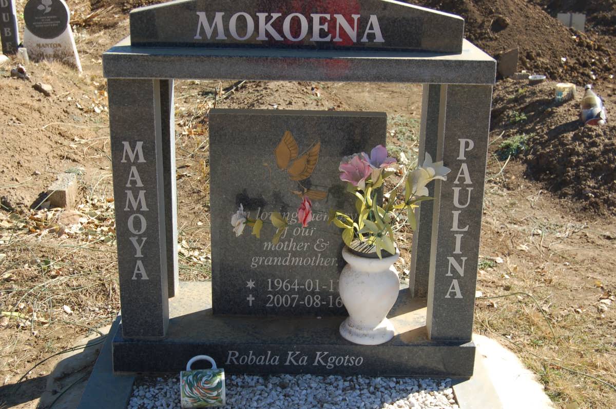 MOKOENA Mamoya Paulina 1964-2007