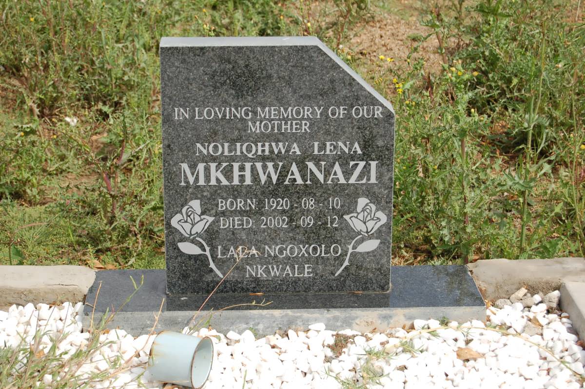MKHWANAZI Noliqhwa Lena 1920-2002