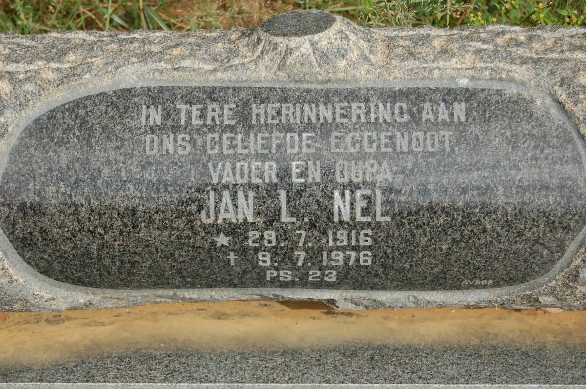 NEL Jan L. 1916-1976