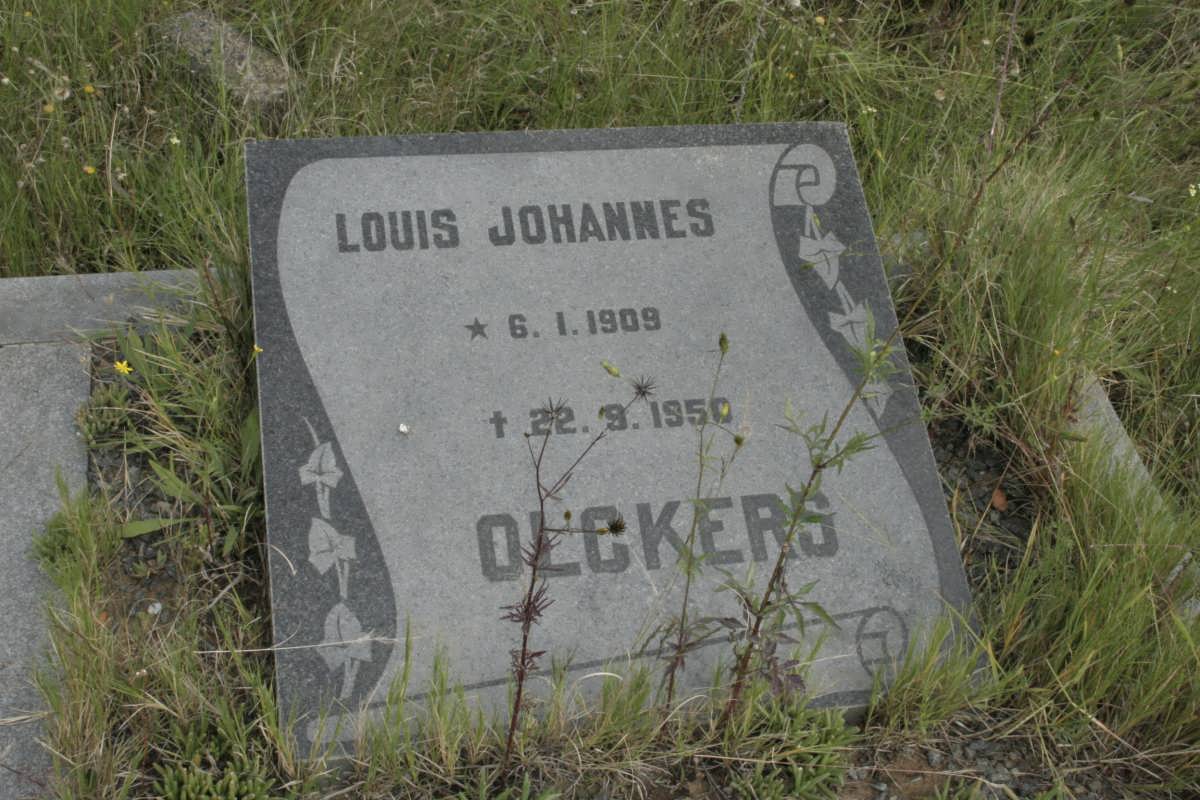 OLCKERS Louis Johannes 1909-1950