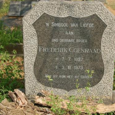 ? Frederik Coenraad 1897-1973