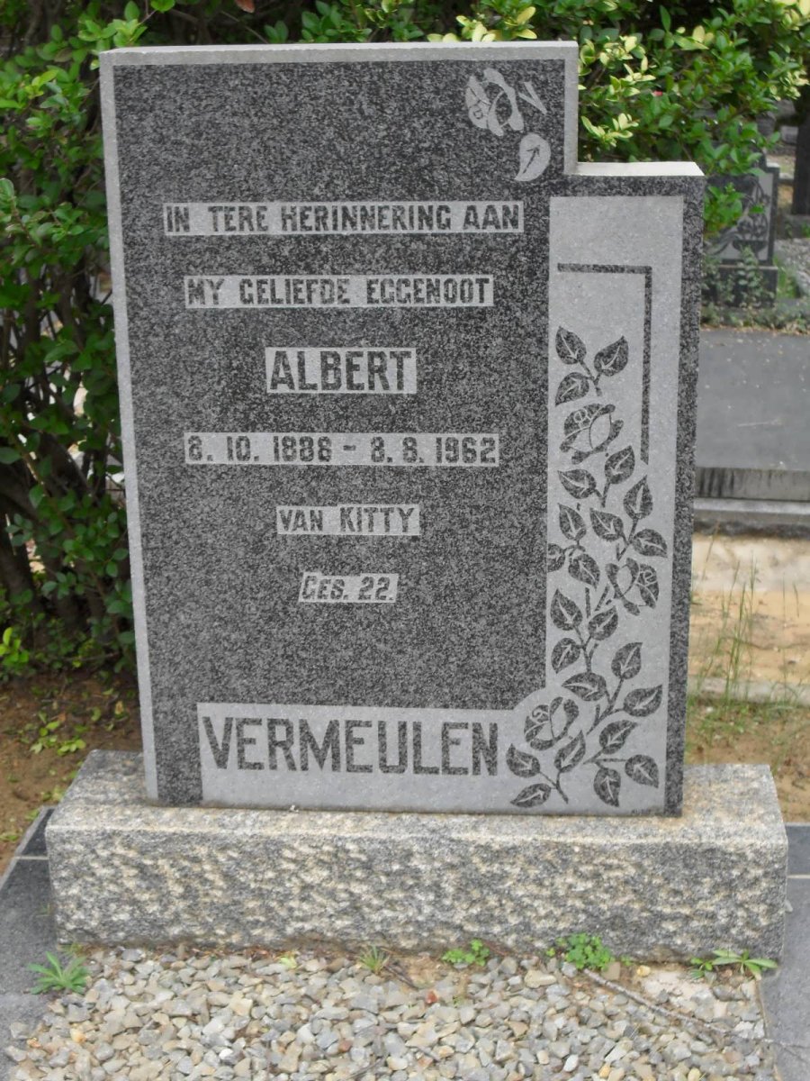 VERMEULEN Albert 1888-1962