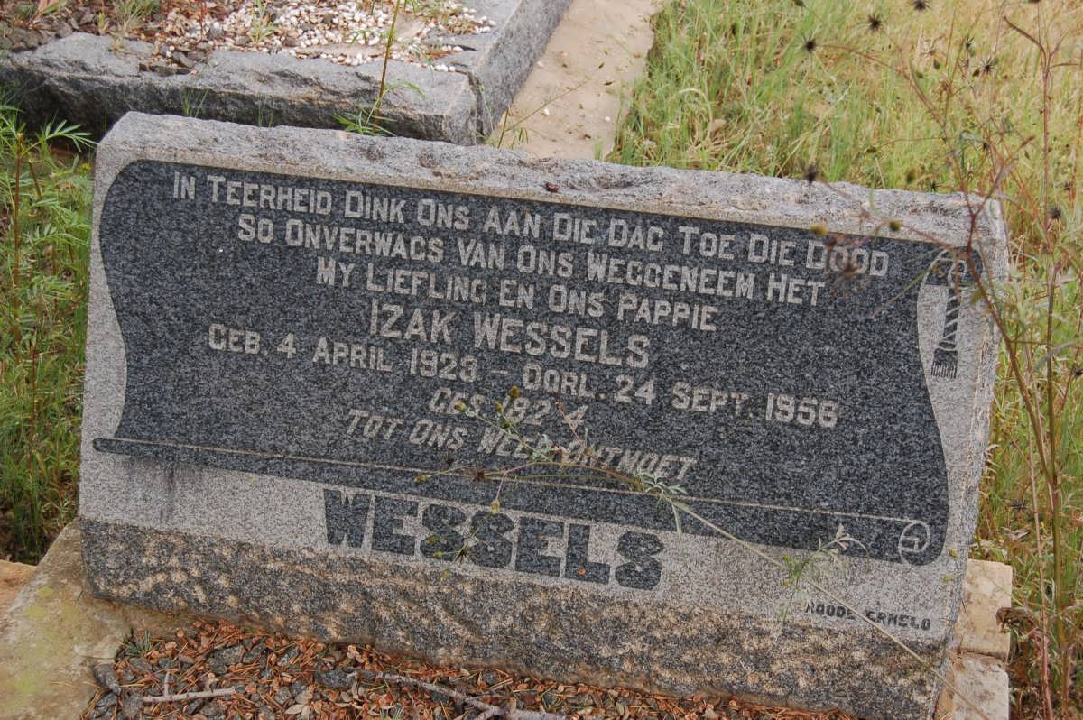 WESSELS Izak 1923-1956