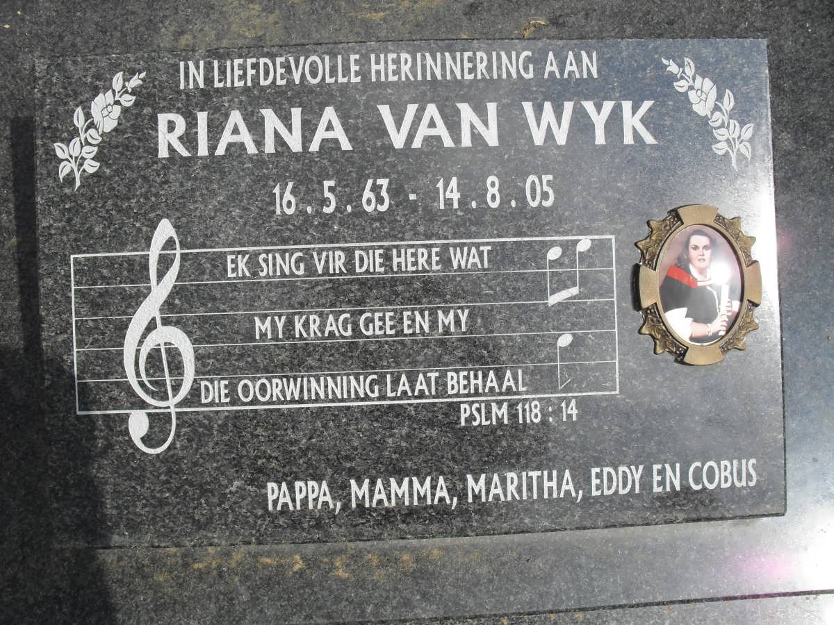 WYK Riana, van 1963-2005