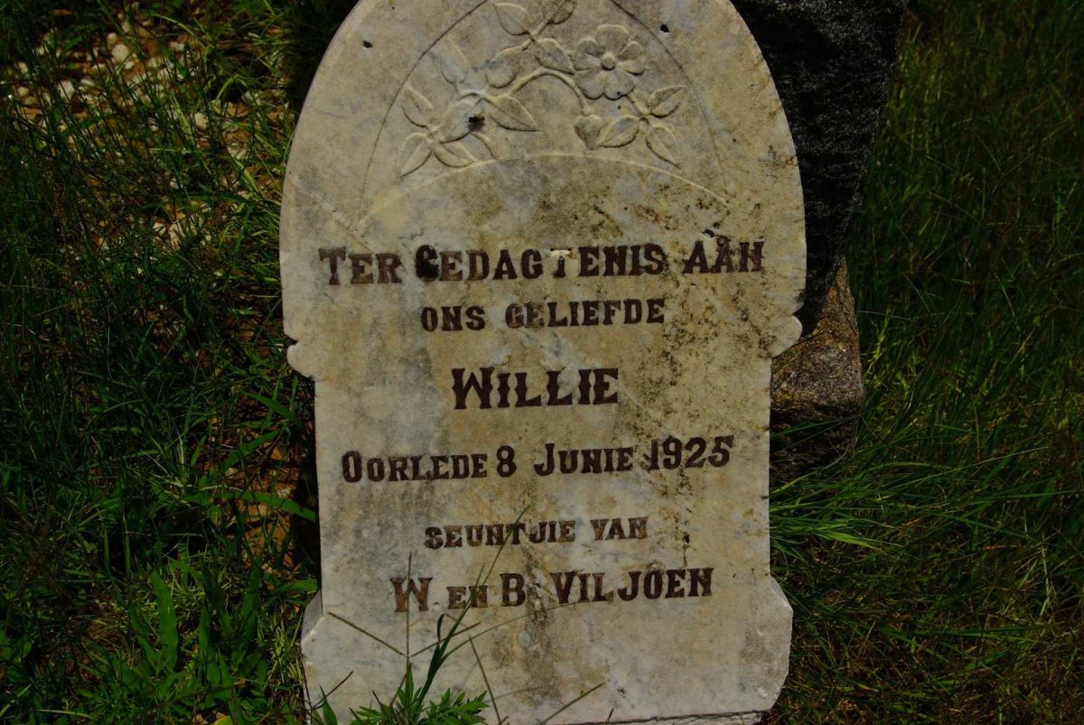 VILJOEN Willie -1925