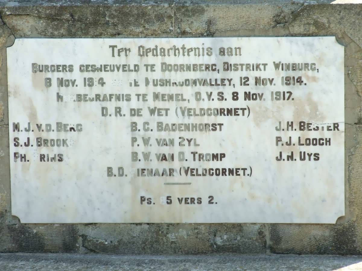 3. Rebellion Monument Plaque