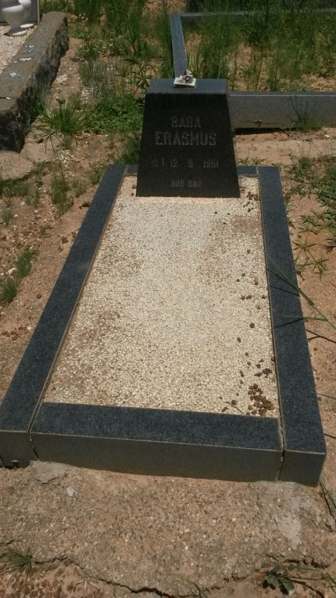 ERASMUS Baba 1951-1951