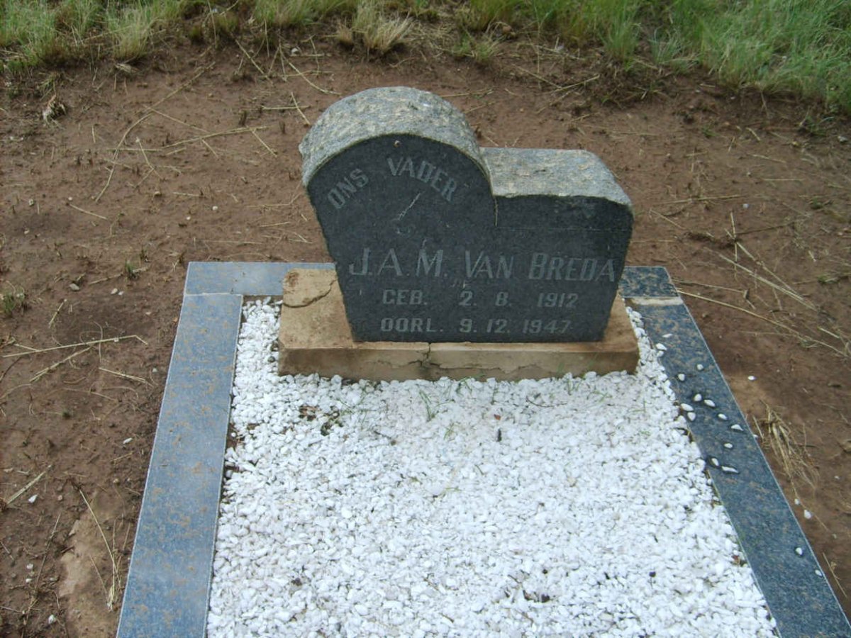 BREDA J.A.M., van  1912-1947