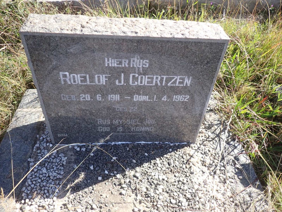 COERTZEN Roelof J. 1911-1962