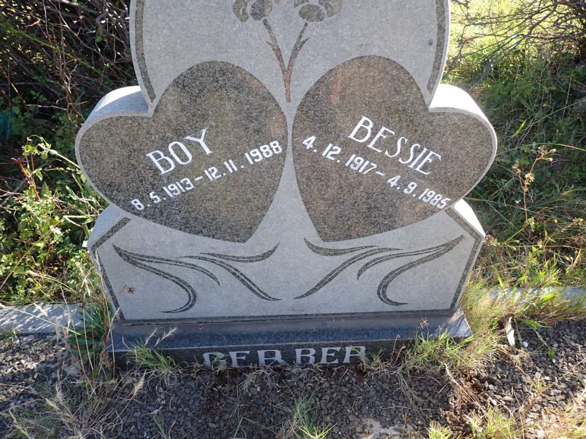 GERBER Boy 1913-1988 & Bessie 1917-1985