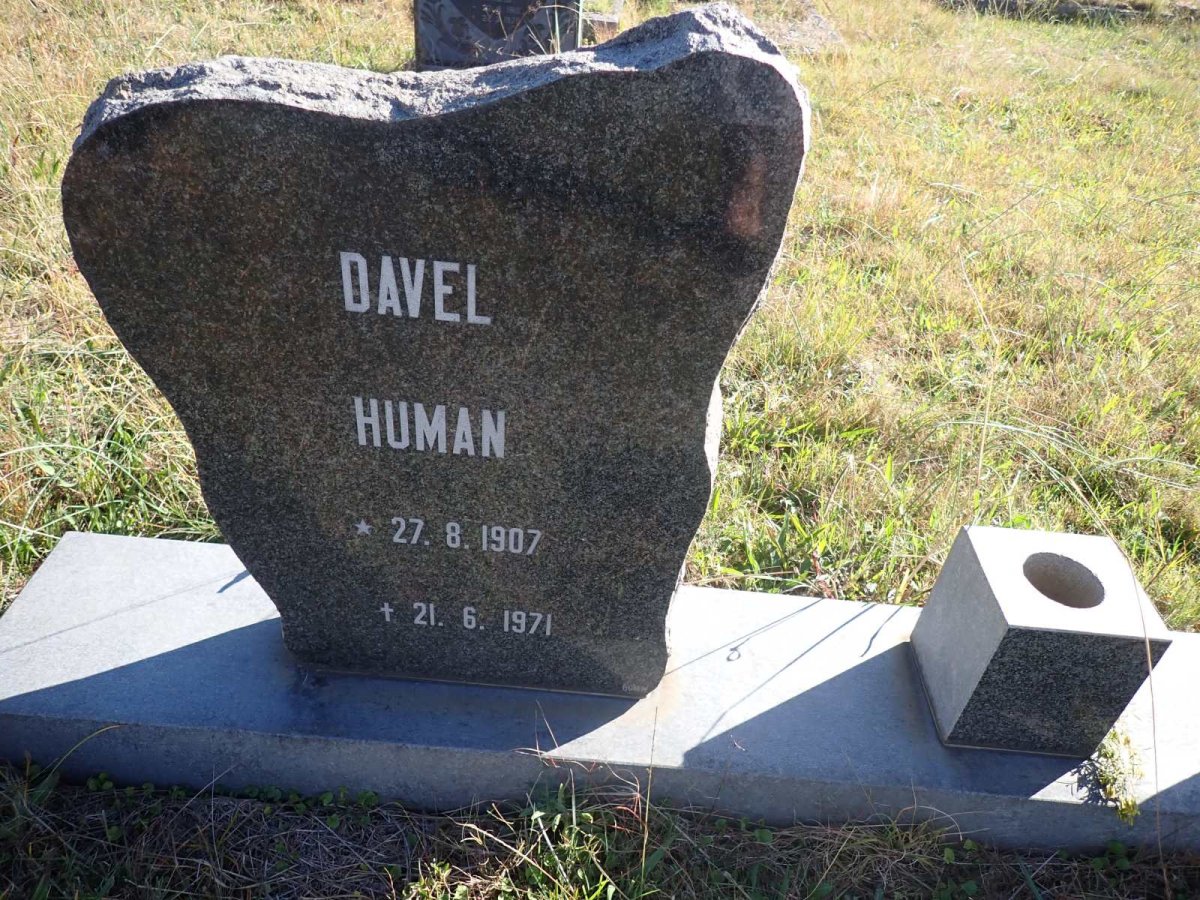 HUMAN Davel 1907-1971