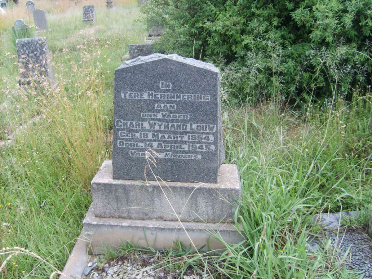 LOUW Charl Wynand 1854-1945